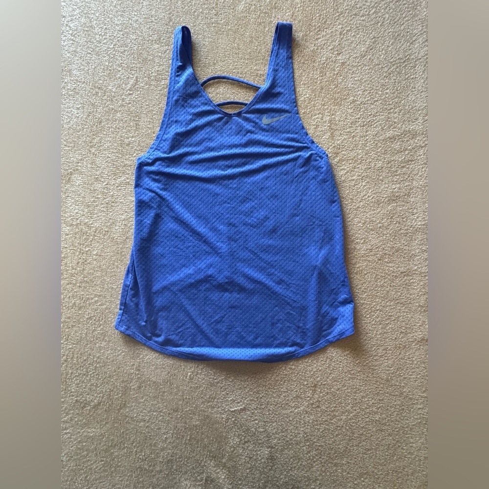 Nike Women's Blue Tank Top